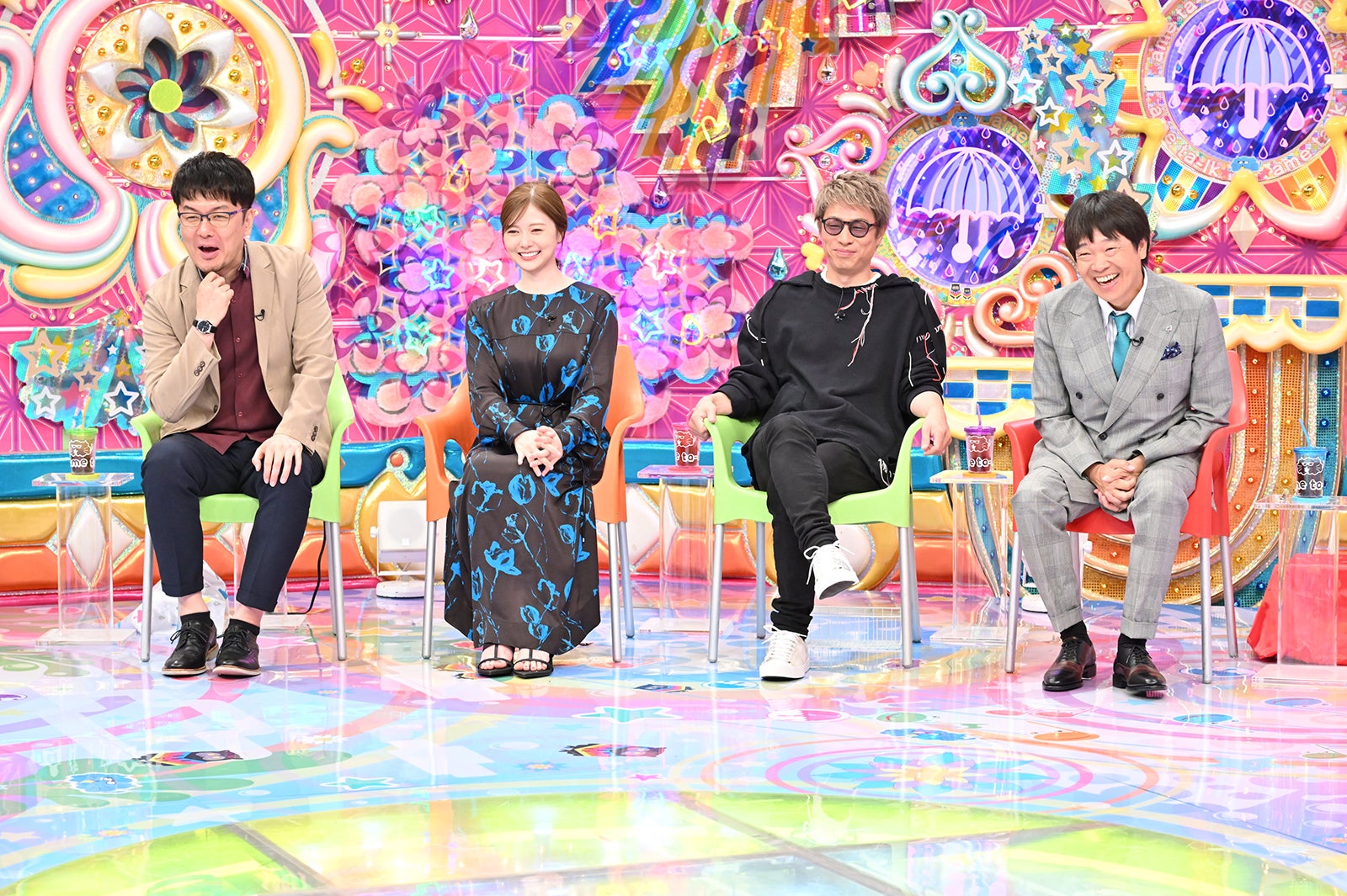 土田晃之、白石麻衣、田村淳、蛍原徹（C）テレビ朝日