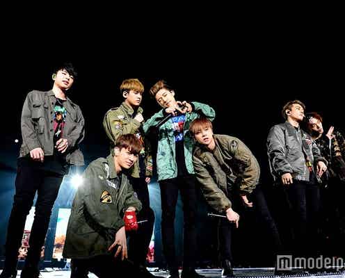 iKON、ファンのサプライズに涙 14万人動員のツアーファイナルで熱狂の渦に