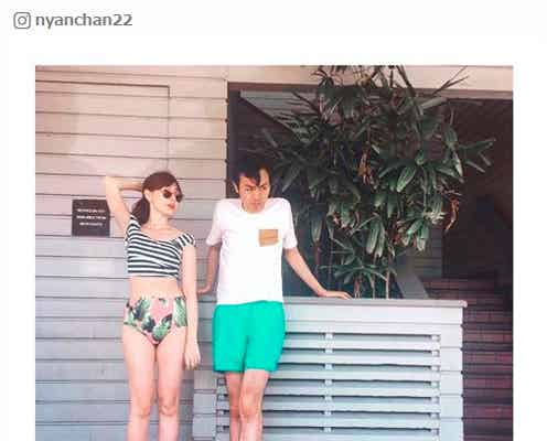 小嶋陽菜、イケメン彼氏現る?南国2ショットにファンから反響殺到「ナイスカップル!」