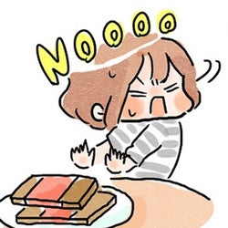 板チョコはダメでもチョコ菓子はOK!? つわりで起きた謎の線引き【ズボラ母のゆるゆる育児】