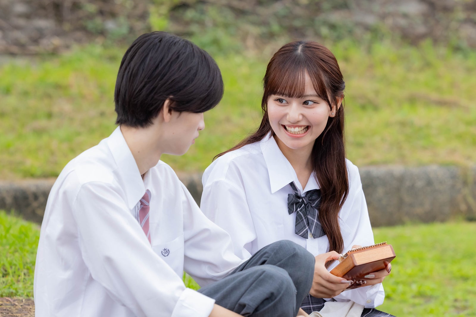 はると、かずな「今日、好きになりました。冬休み編2024」（C）AbemaTV, Inc.