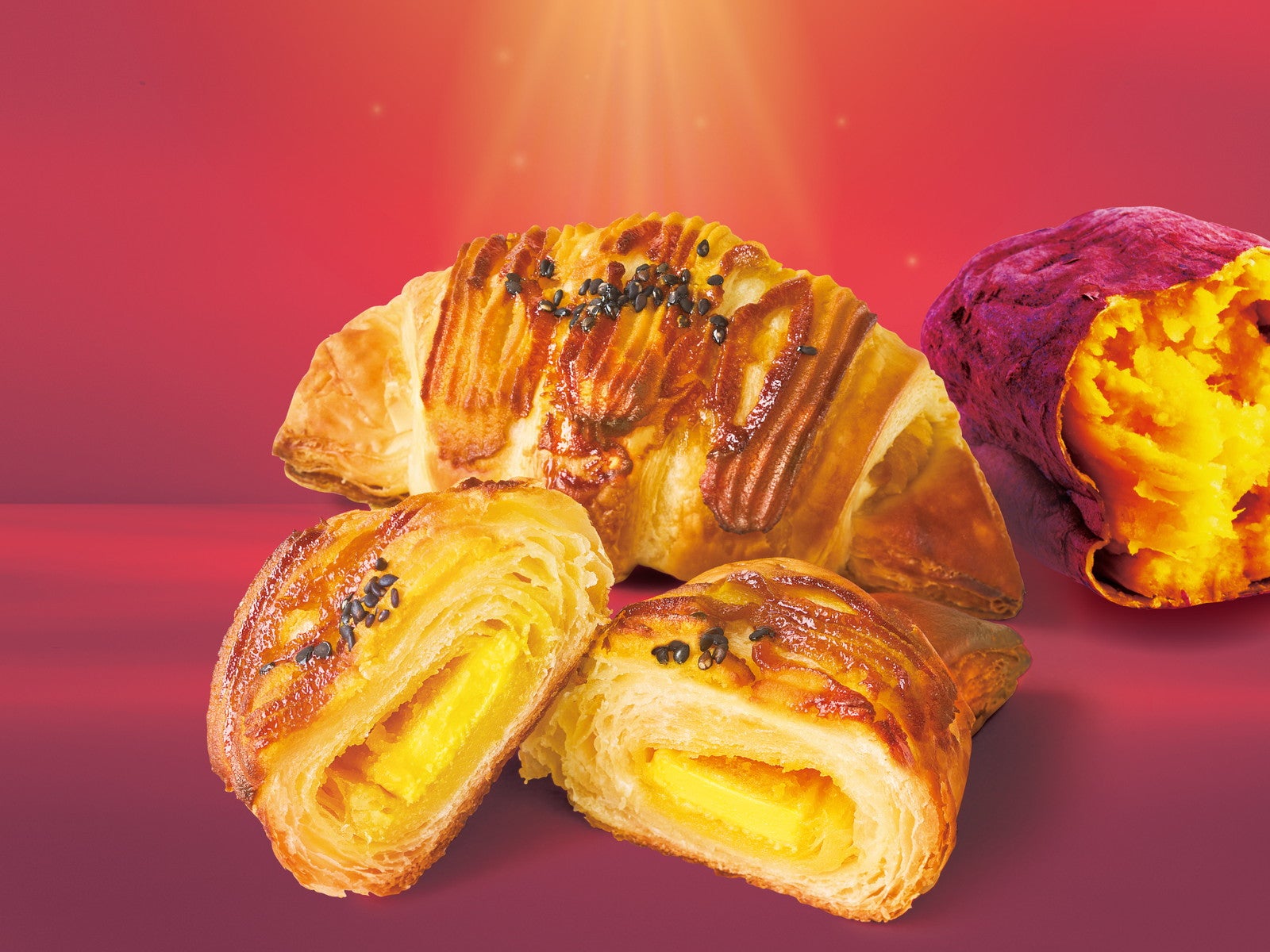 プレミアムチョコクロ スイートポテト390円（税込）／提供画像