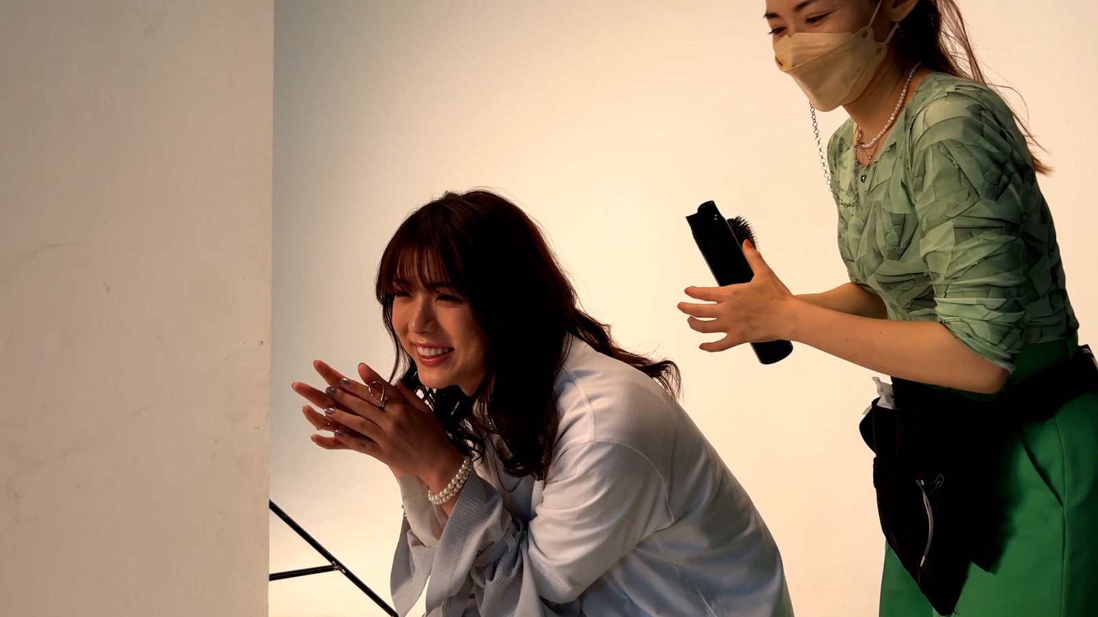 井手上漠／メイキング写真（提供写真）