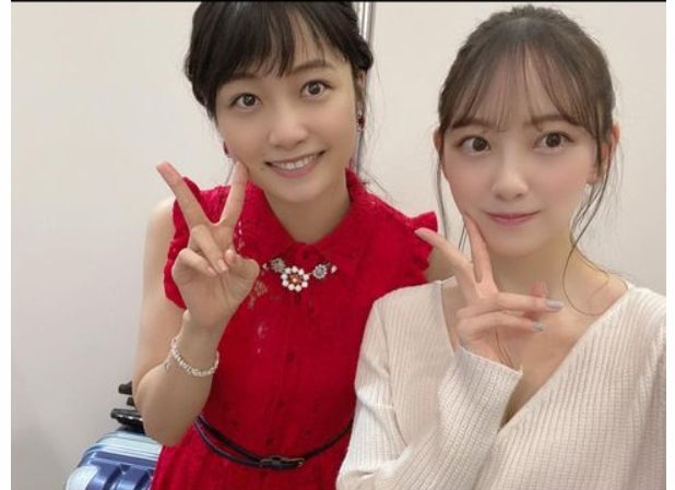 乃木坂46堀未央奈、深川麻衣との2ショットに反響「最強コンビ」「姉妹みたい」