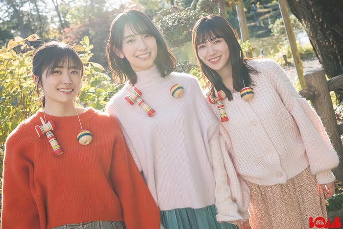 丹生明里、金村美玖、河田陽菜/モデルプレス独占カット (提供写真)