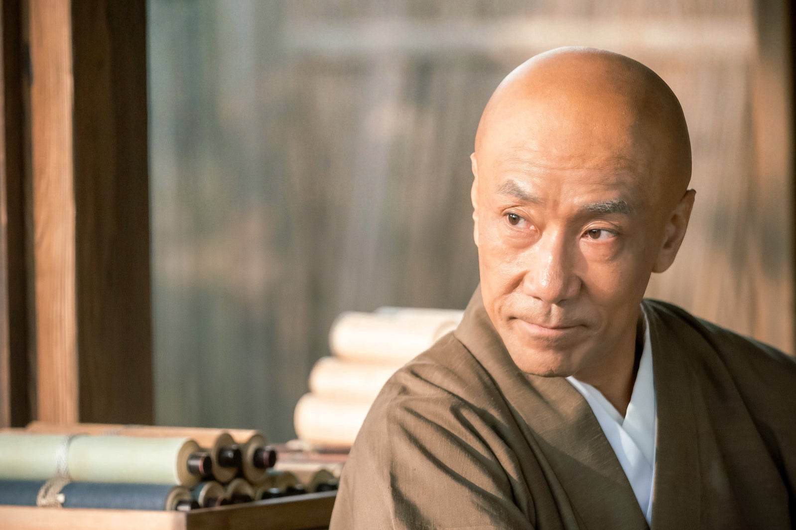 岸谷五朗「光る君へ」最終話（C）NHK