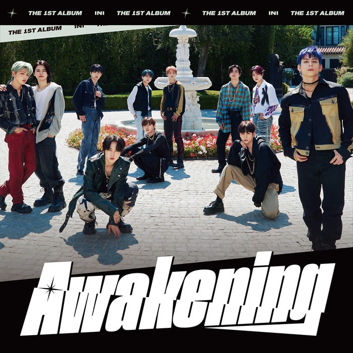 INI 1stアルバム「Awakening」初回限定盤A(C)LAPONE ENTERTAINMENT