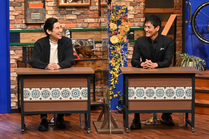 高嶋政伸、沢村一樹(C)テレビ朝日