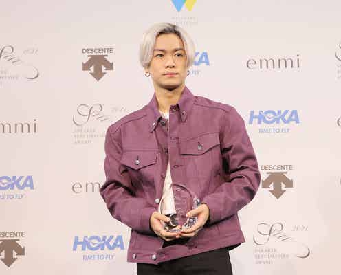 THE RAMPAGE川村壱馬“俳優部門”で受賞 母から贈られた一足は「宝物です」