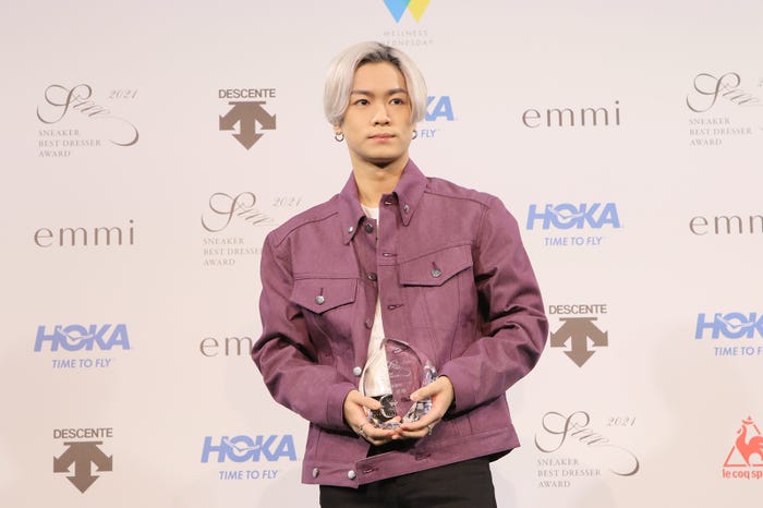 川村壱馬/「スニーカーベストドレッサー賞 2021」より