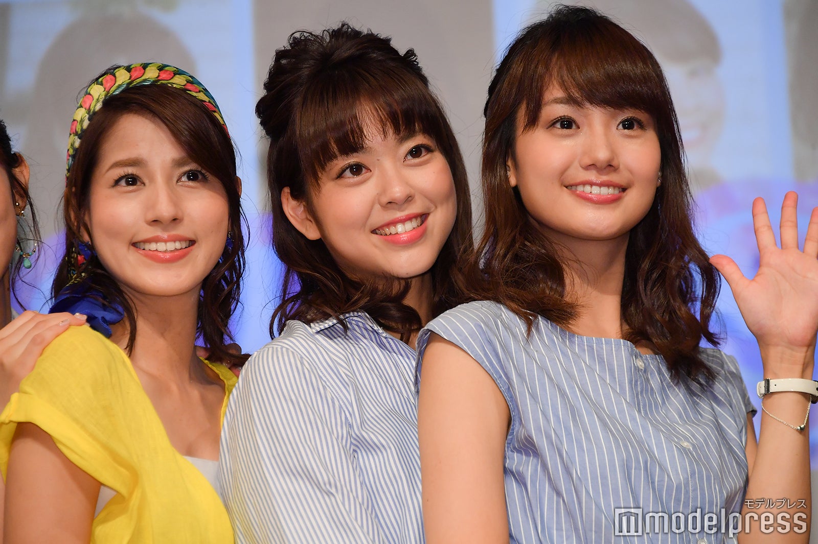 永島優美、杉原千尋、井上清華 （C）モデルプレス