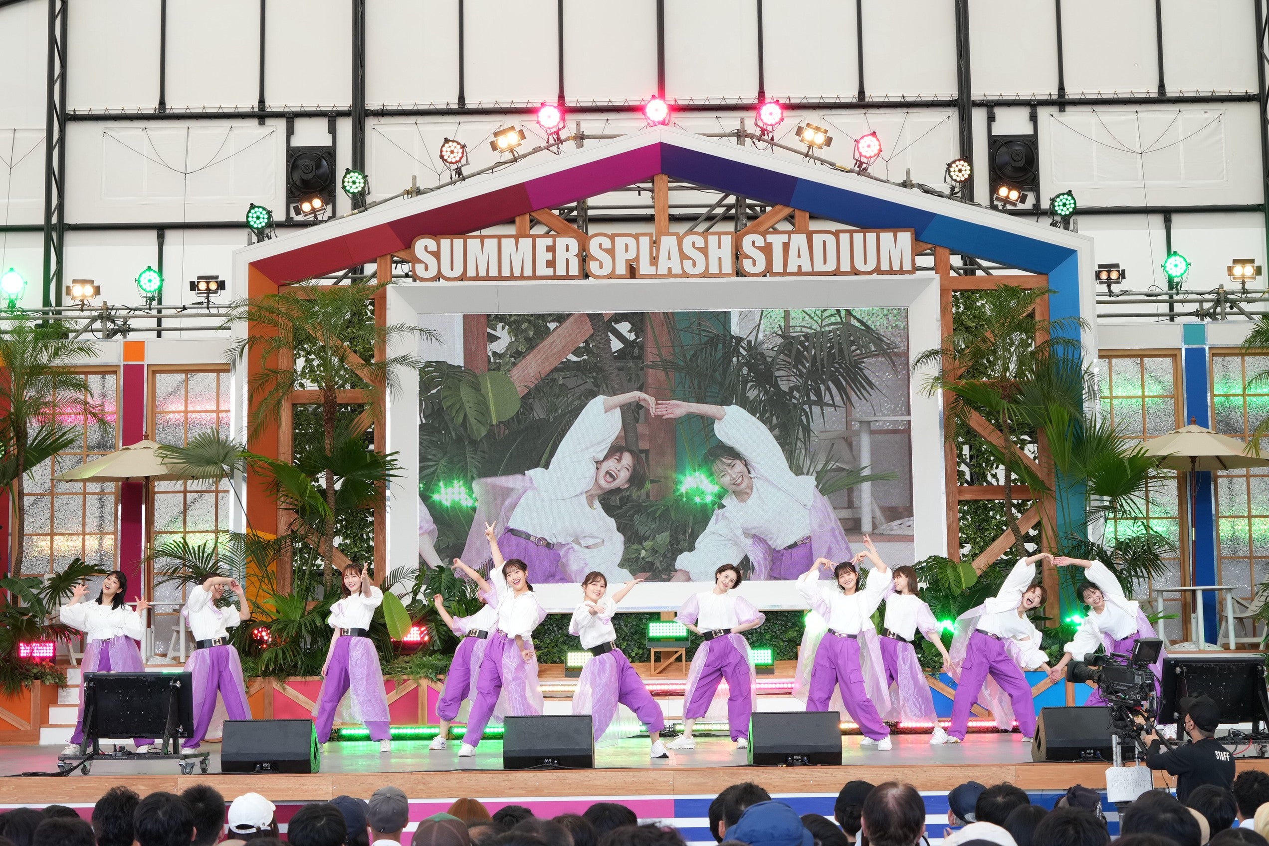 「お台場冒険王 2023 SUMMER SPLASH！」オープニングセレモニーの様子（C）フジテレビ