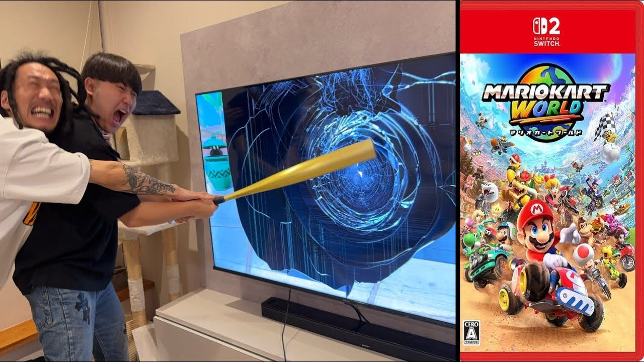 【ドッキリ】マリオカート中にブチギレてがーどまんのSwitch2を破壊！？ところが・・・