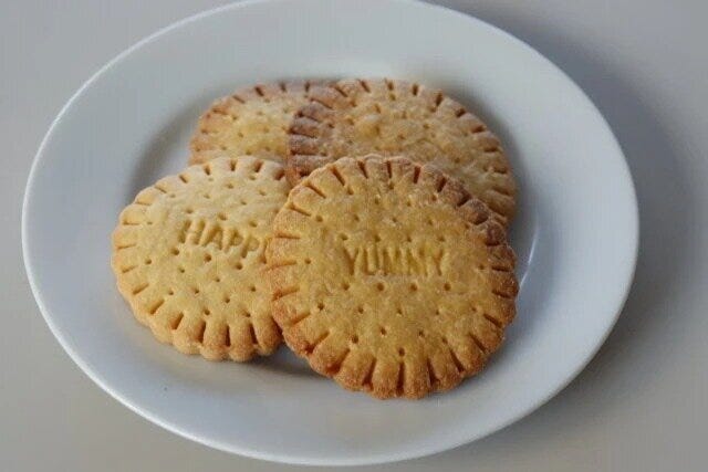 ダイソー　ビスケット型スタンプセット