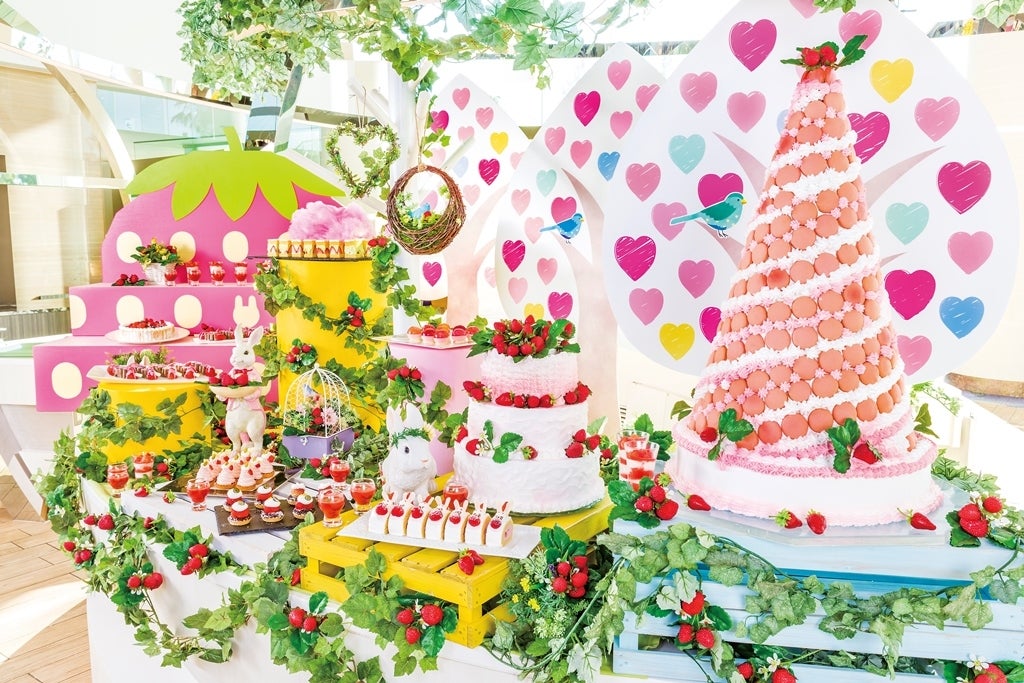 デザートブッフェ「ストロベリー・フィールド」／画像提供：ヒルトン東京ベイ