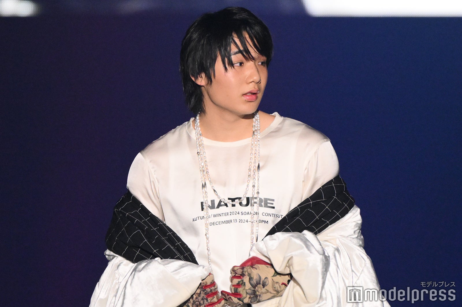 寺田心、個性派衣装で雰囲気ガラリ 微笑みで観客沸かす【TGCしずおか2026】