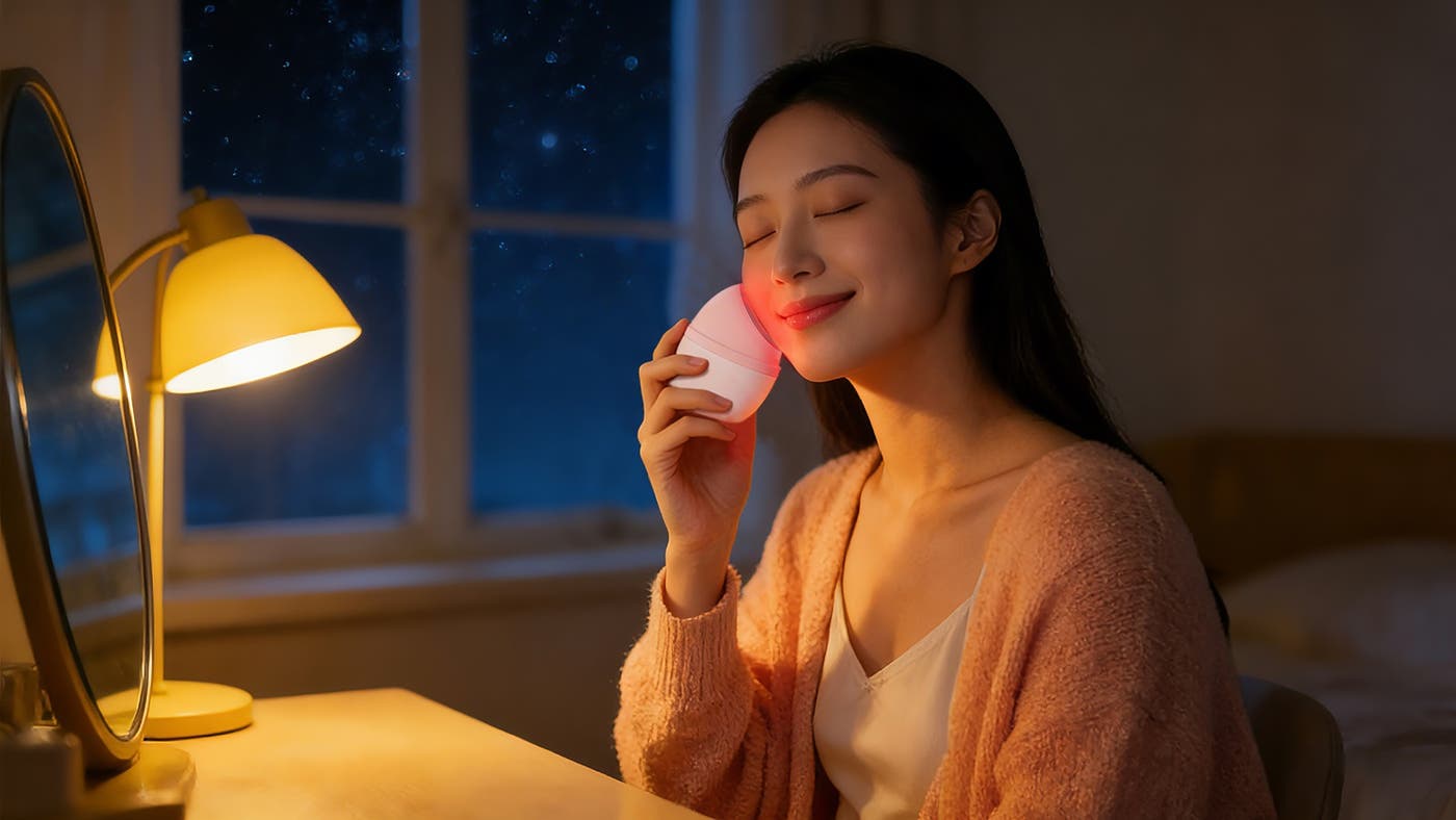美顔器「Rose Lumi」(提供素材)