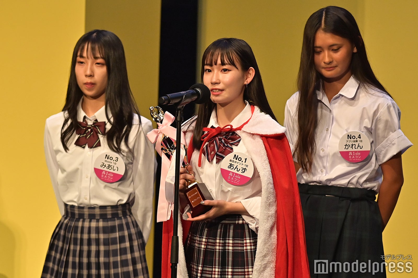 「高一ミスコン2021」ステージの様子（C）モデルプレス