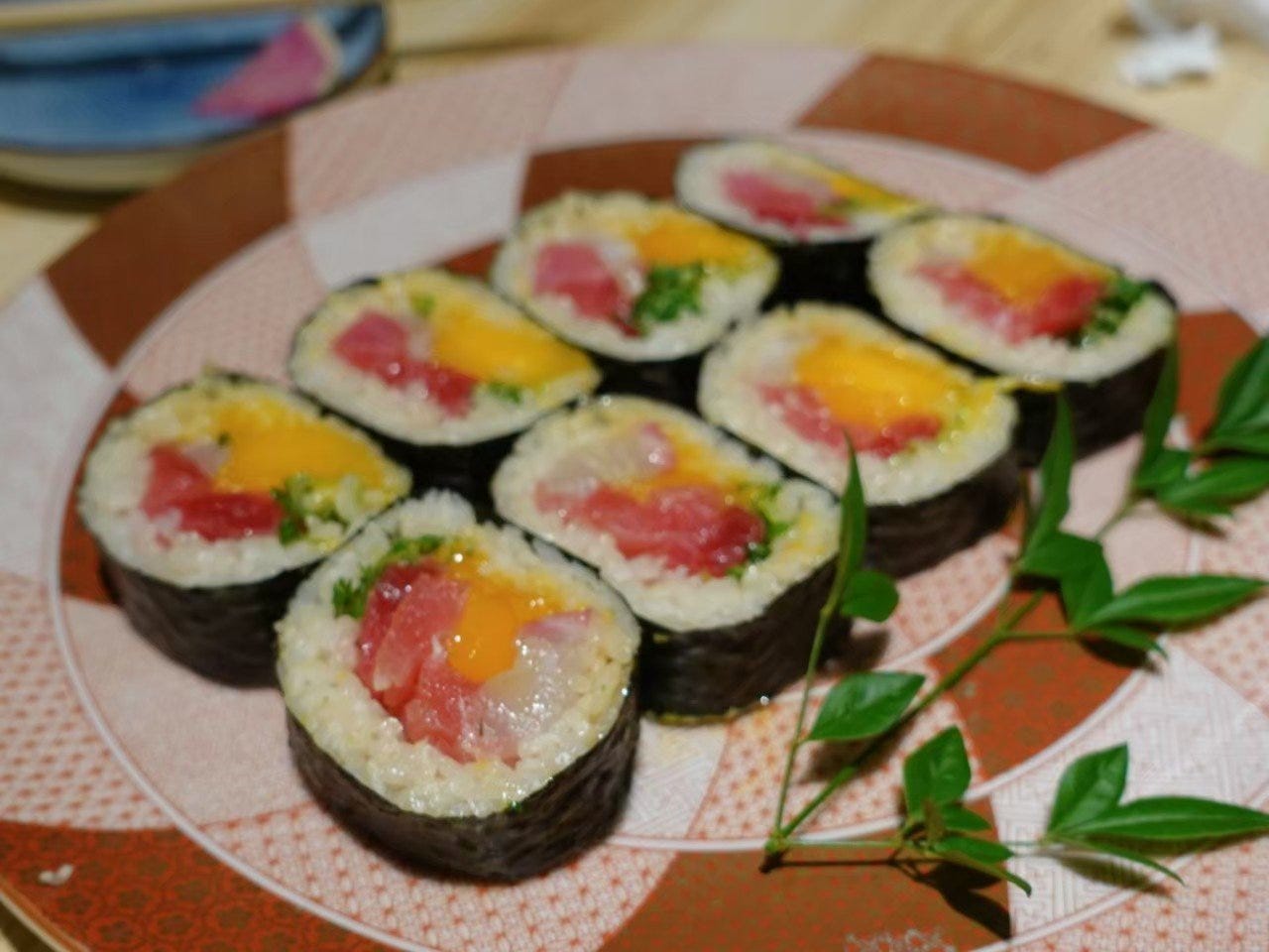 黄身と鮪を抱きしめたい巻き（2,178円）