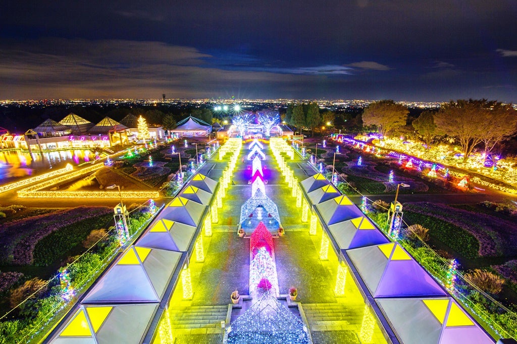 フラワーホール／画像提供：カネコ種苗 ぐんまフラワーパーク