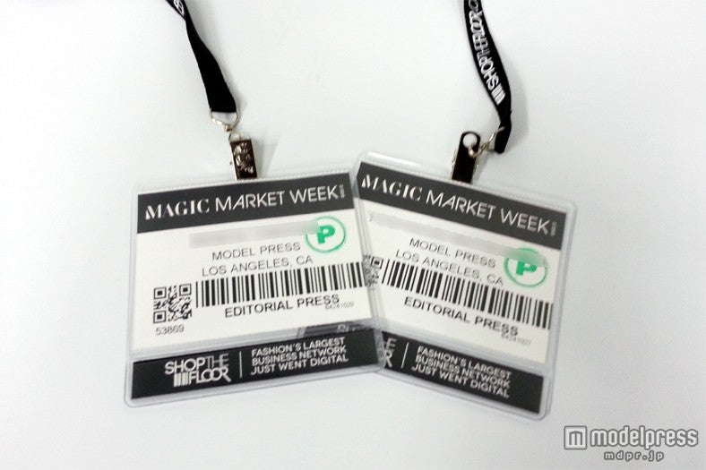 「MAGIC」メディアパス（「MAGIC」2013S／Sにて）