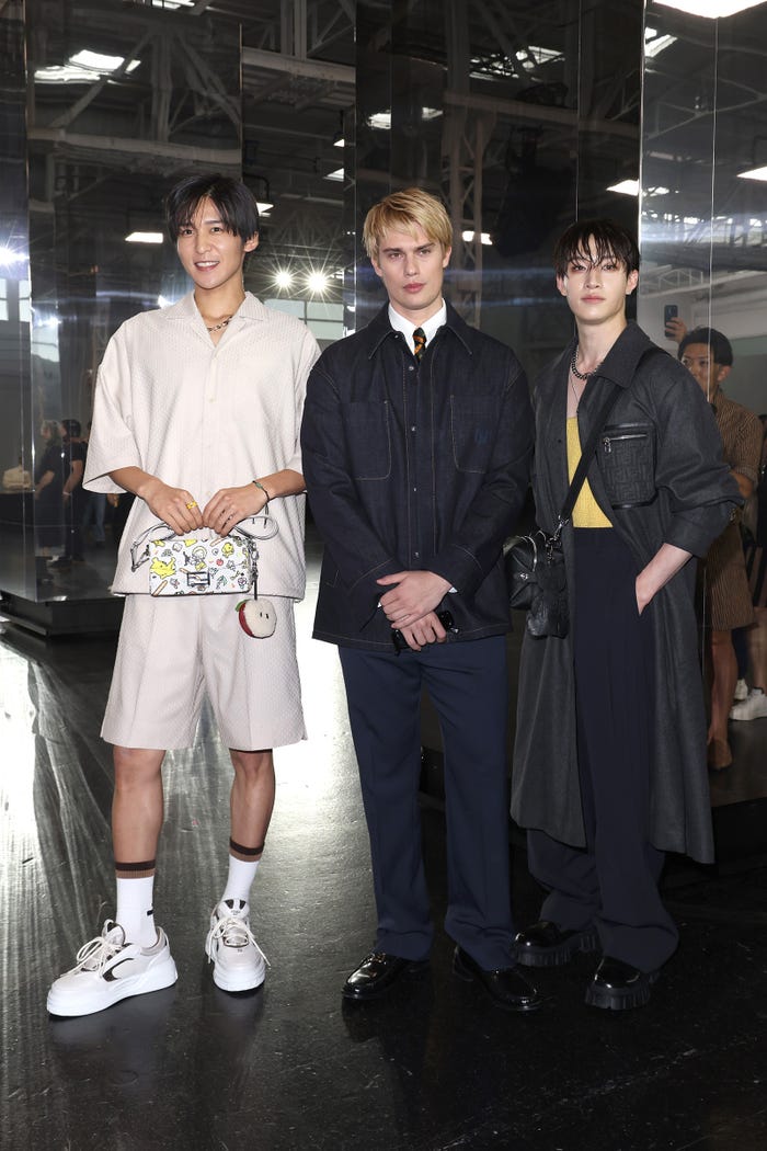 目黒蓮、ニコラス・ガリツィン、バンチャン(提供写真)