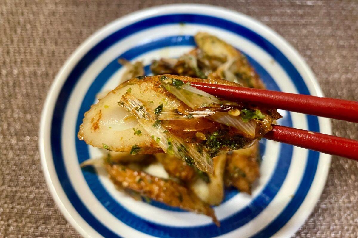 ちくわの磯辺焼きDX