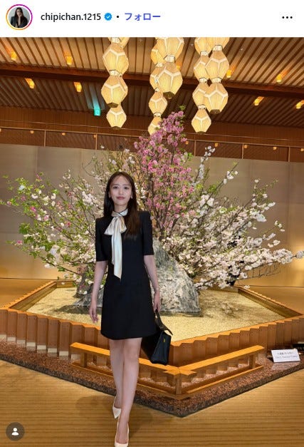 近藤千尋Instagramより