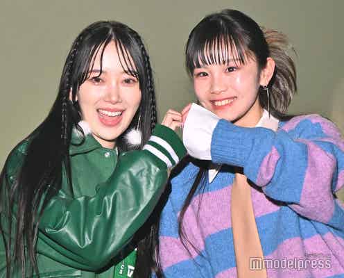 堀未央奈、カジュアルコーデで美脚全開 ハートポーズも披露【TGC 和歌山 2024】