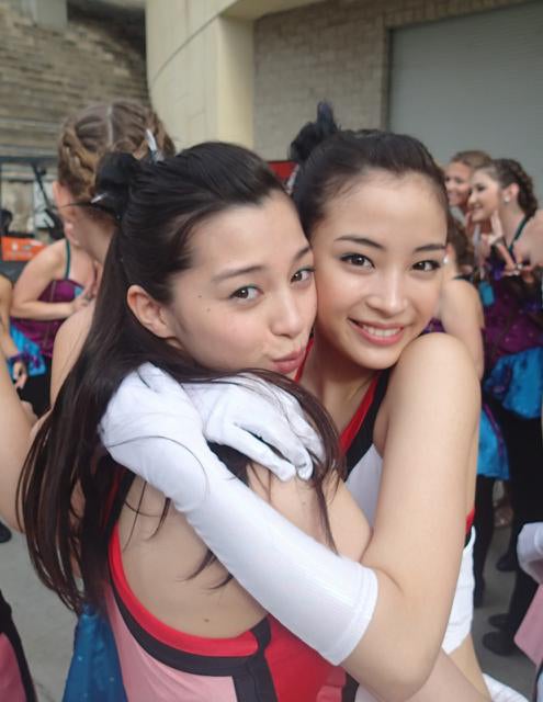 中条あやみ、広瀬すず（C）2017映画「チア☆ダン」製作委員会