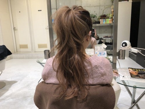 ラフに崩していく