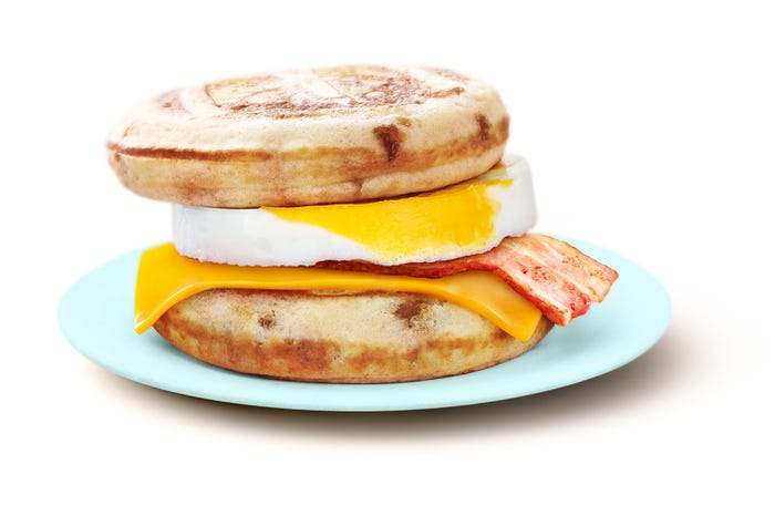 マックグリドル ベーコンエッグ /画像提供:日本マクドナルド株式会社