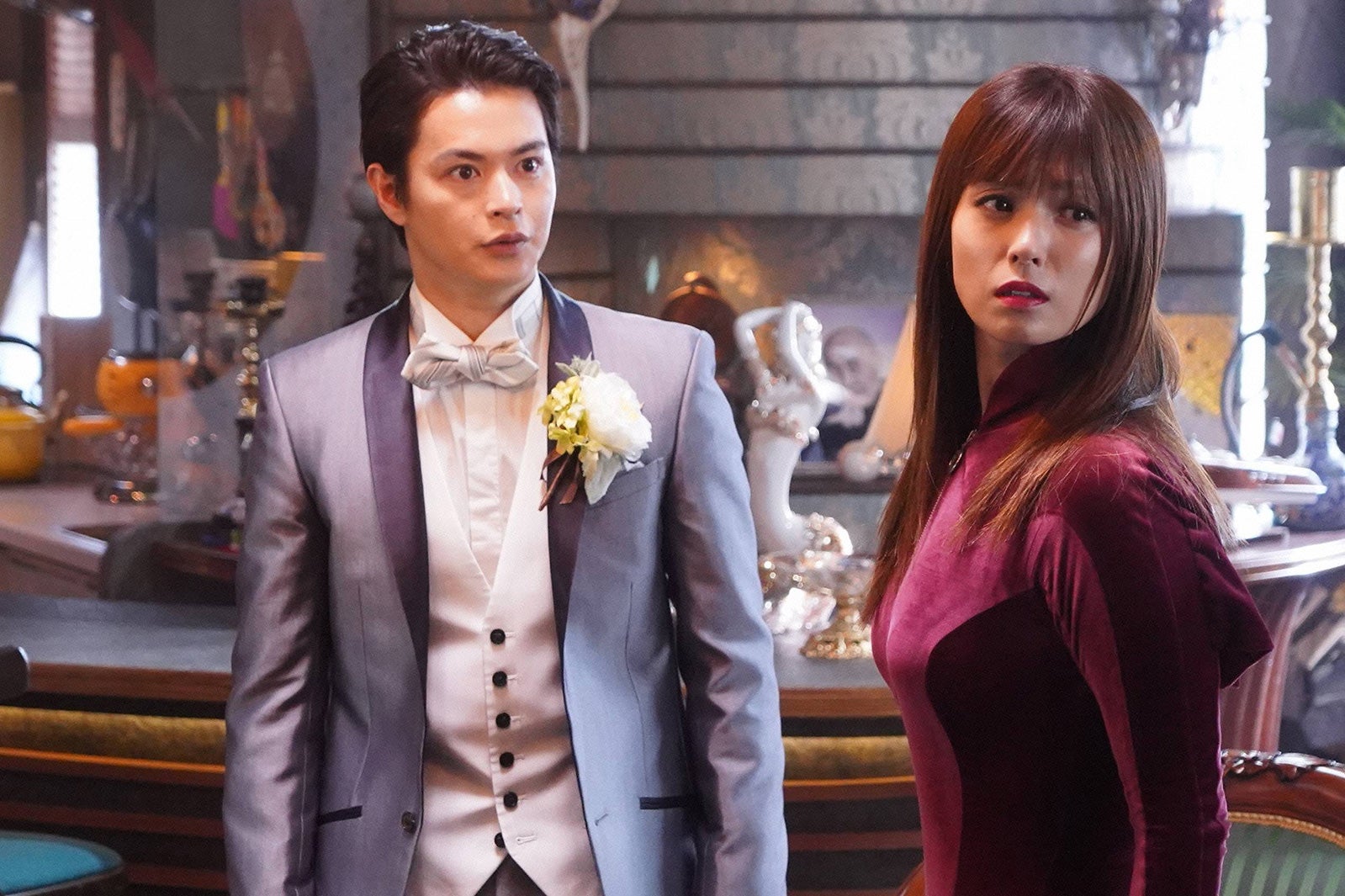 瀬戸康史、深田恭子（C）フジテレビ