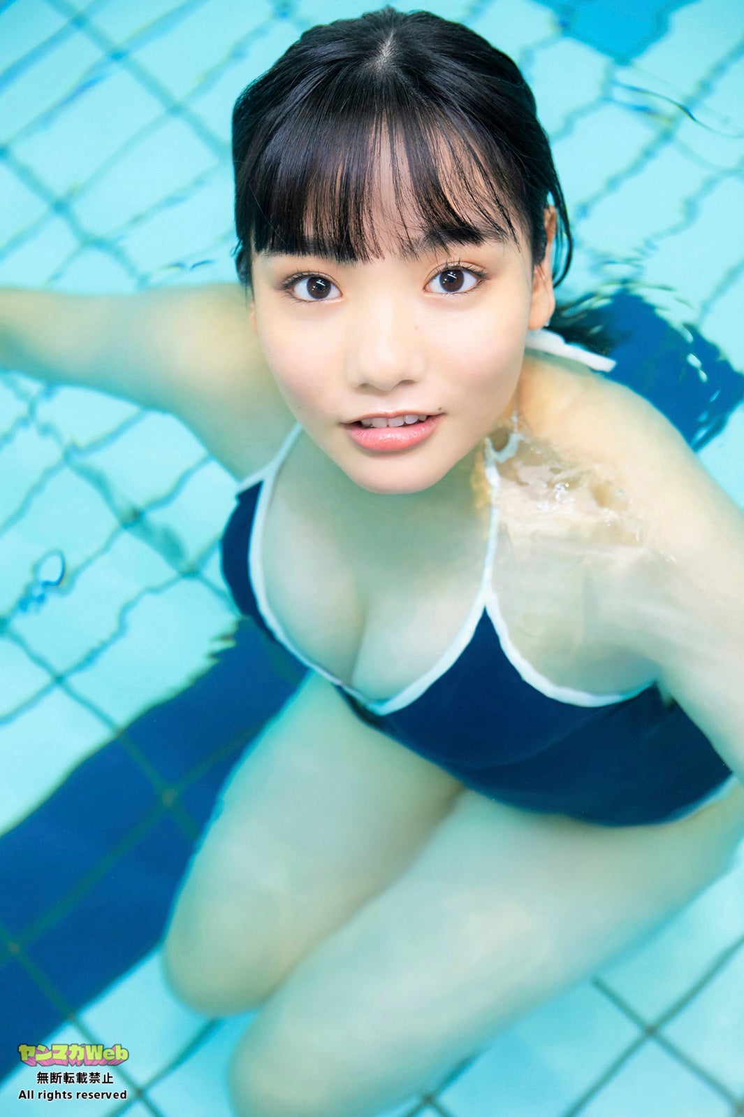 「ミスマガジン2023」審査員特別賞・吉井しえる、ふんわり美バスト際立つ ヨガ＆プールで健康的グラビア