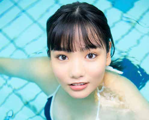 「ミスマガジン2023」審査員特別賞・吉井しえる、ふんわり美バスト際立つ ヨガ&プールで健康的グラビア