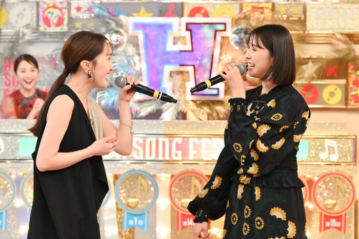 百田夏菜子、玉井詩織(C)TBS