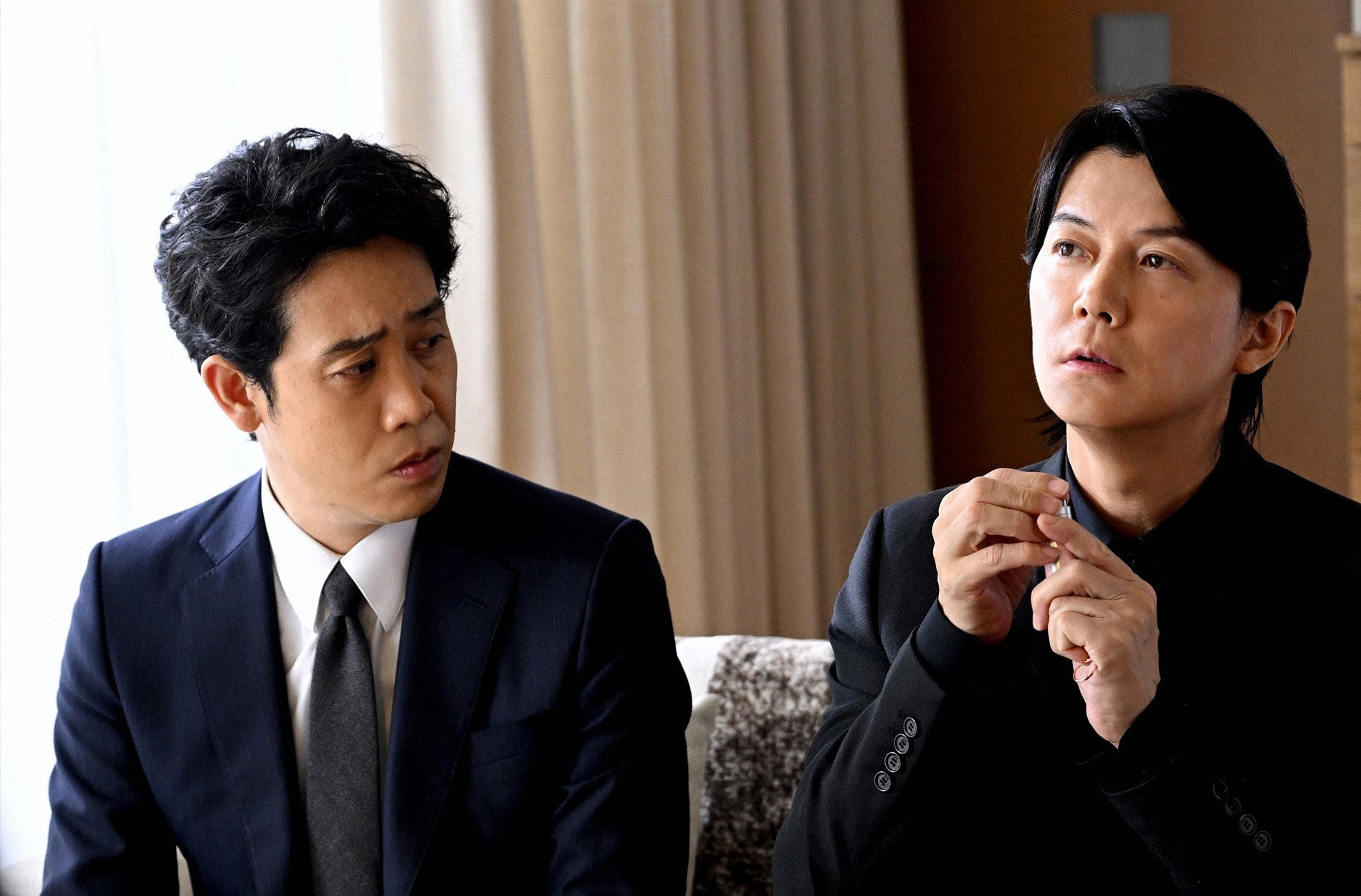 大泉洋、福山雅治「ラストマン－全盲の捜査官－」第4話より（C）TBS