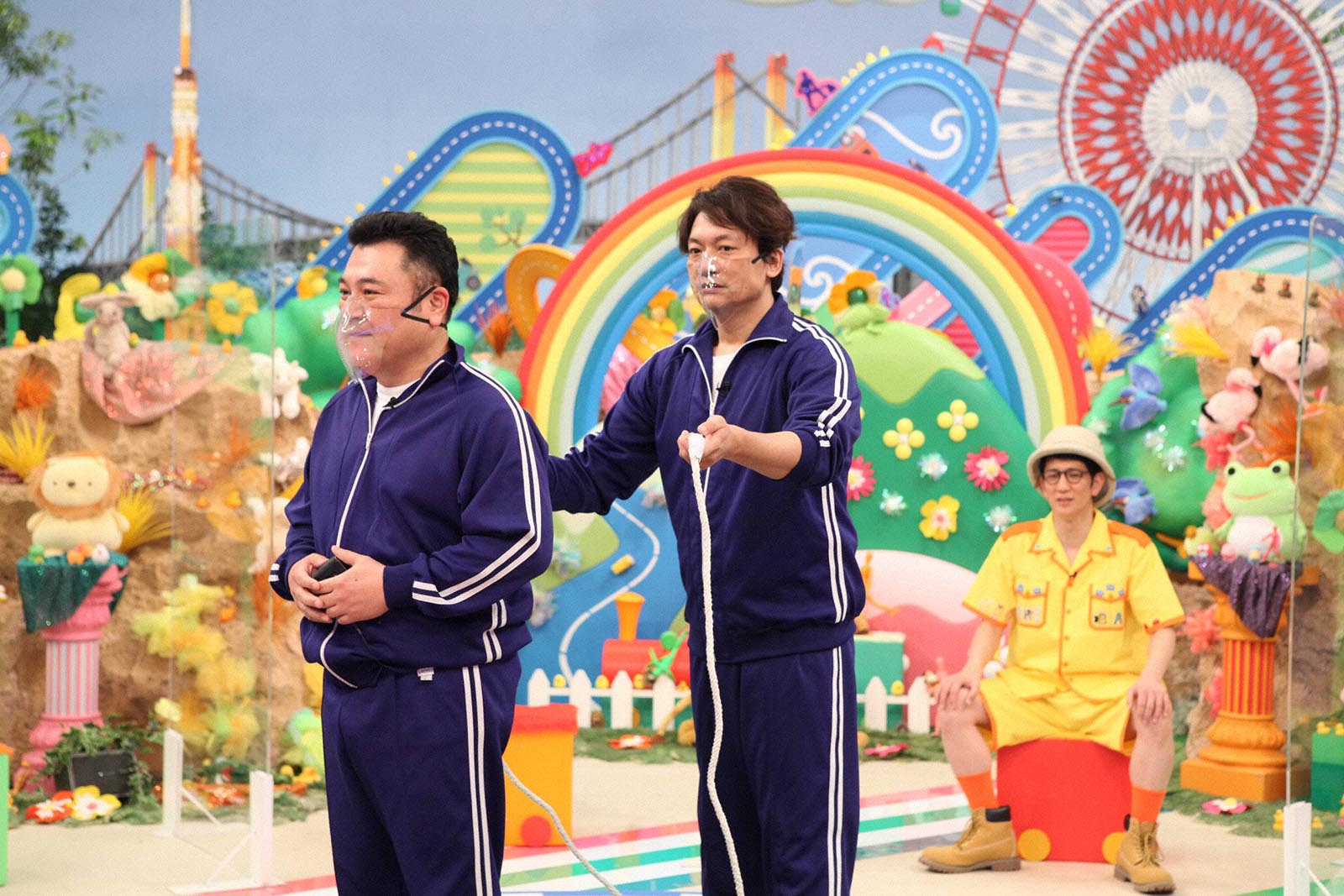 香取慎吾、アンタッチャブル山崎とフジで3年ぶり共演 “おじゃMAP！！ポーズ”も