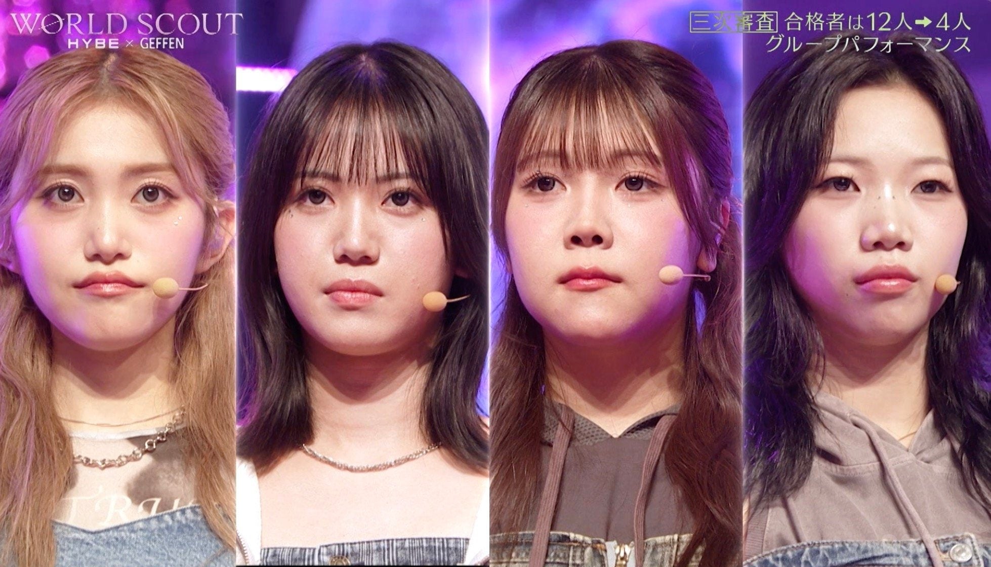 HYBEオーディション、候補生たちのパフォーマンスにLE SSERAFIMが衝撃！「生歌でこの実力」「これを2週間で練習したなんて」審査員も絶賛