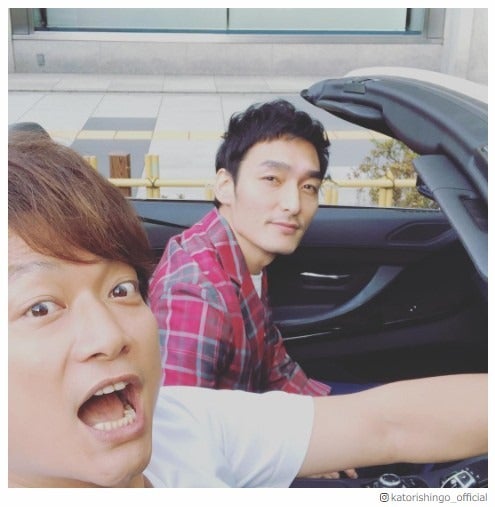香取慎吾 草なぎ剛 オープンカーでドライブに反響 しんつよ仲良し 吾郎ちゃんが嫉妬しちゃう モデルプレス 香取慎吾 草なぎ剛 オープンカーでドライブに反響 しんつよ仲良し 吾郎ちゃんが嫉妬しちゃう モデルプレス