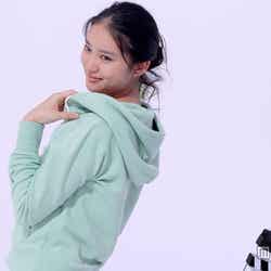 武井咲のCM撮影風景