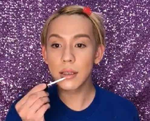 りゅうちぇる、私物メイク道具を全公開 “夜まで耐久する”メイクテクも詳細に明かす