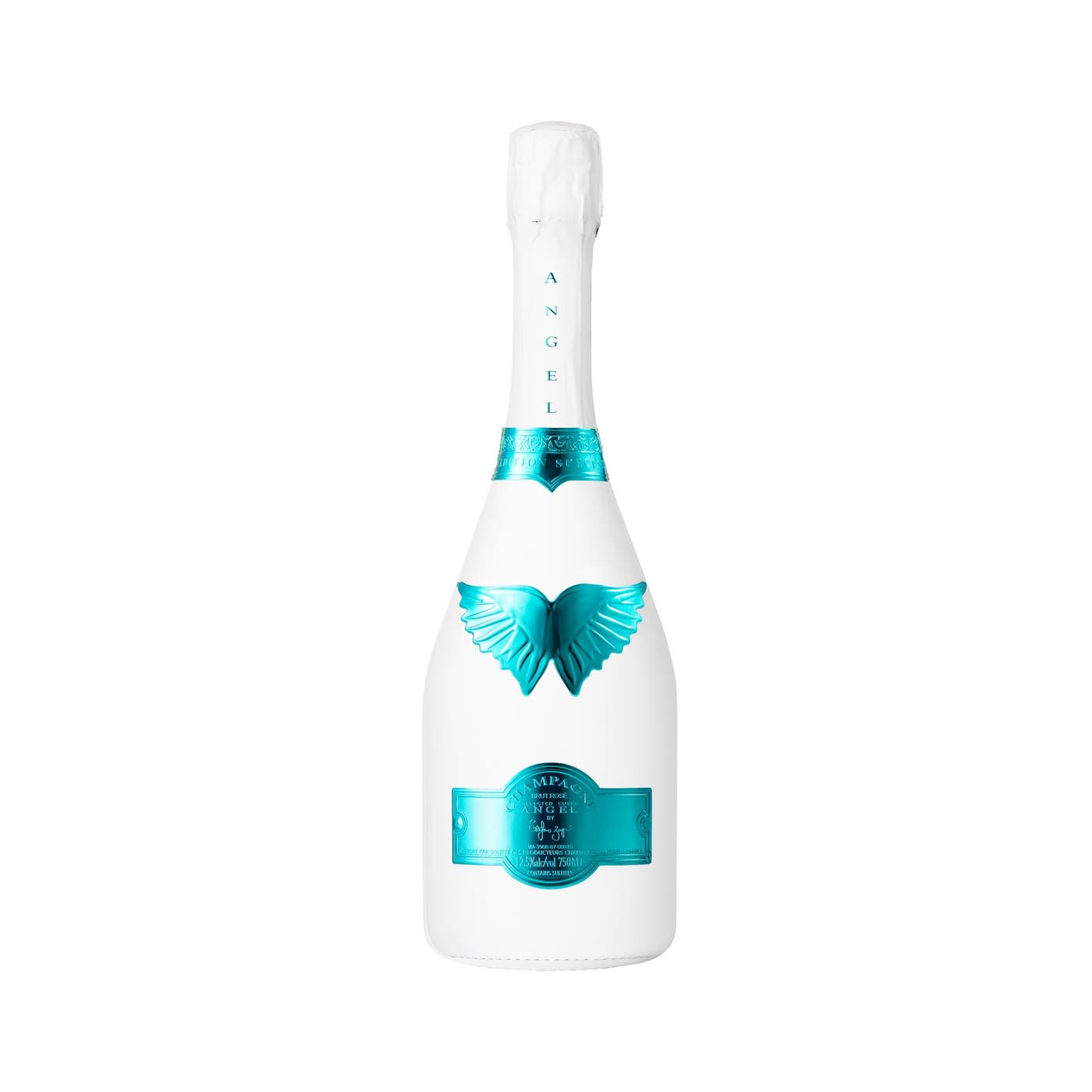 「ANGEL CHAMPAGNE NV Brut Rose White -WHITE DAY EDITION-」ボトル