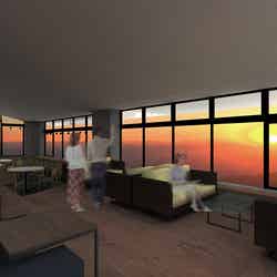 ソファー席/画像提供:株式会社北志賀竜王