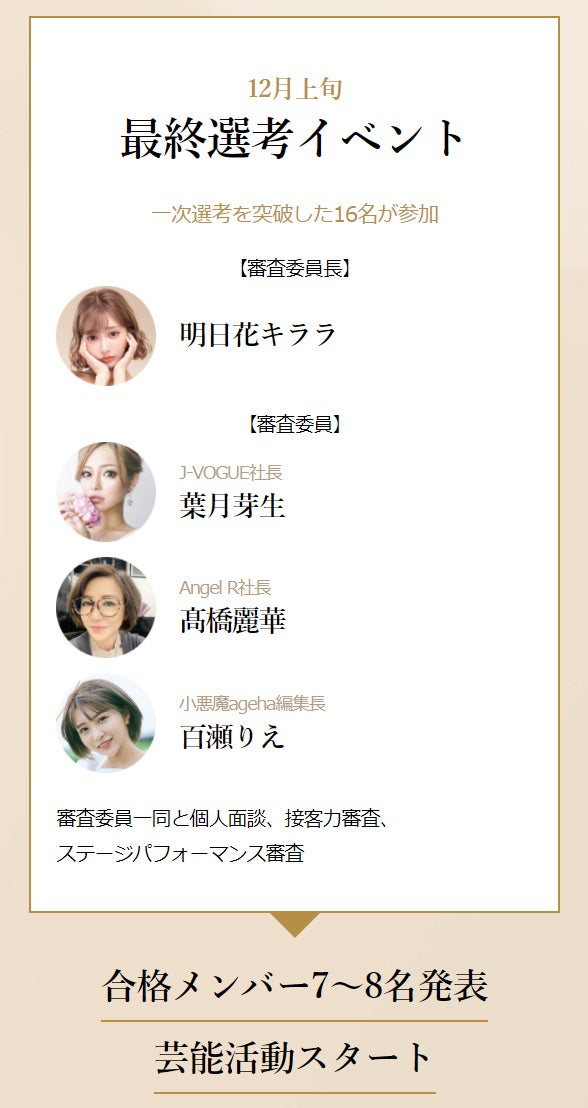 最終選考イベント詳細（提供写真）