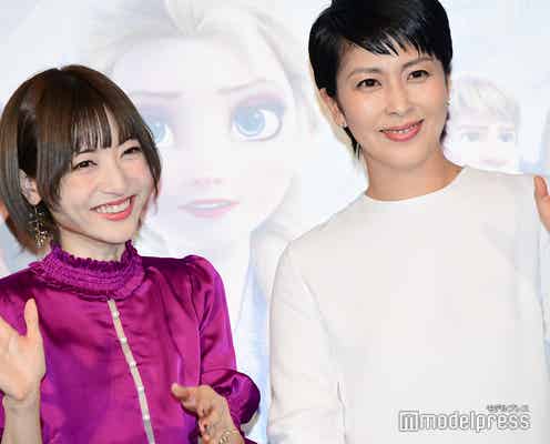神田沙也加、松たか子との“姉妹”共演に喜び<アナと雪の女王2>