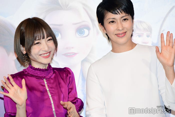 神田沙也加さん、松たか子(C)モデルプレス