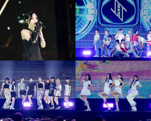 「KCON JAPAN 2024」花火で華やかに閉幕 少女時代テヨン・JO1ら集結、カバーステージも続々【12日セットリスト】