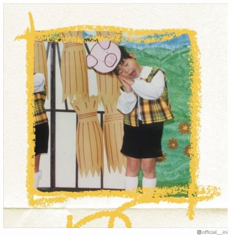 INI、メンバー全員の幼少期ショット＆現在を比較【こどもの日】