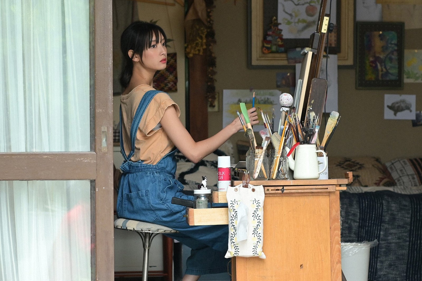 菜々緒／「4分間のマリーゴールド」第3話より（C）TBS